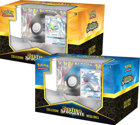 collezione mega ball destino sfuggente zoroark gx