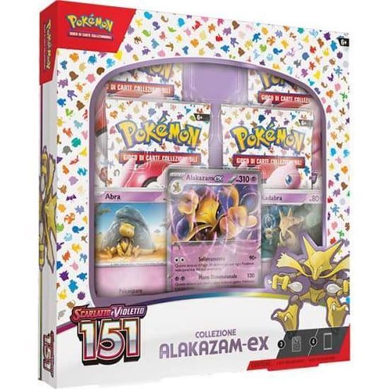 collezione alakazam ex 151