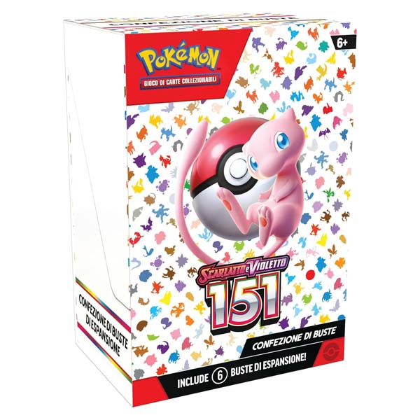 scarlatto e violetto Bundle da 6 Bustine Pokémon 151