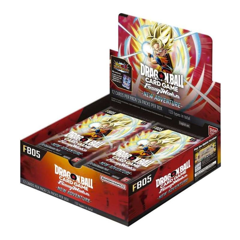 Dragon Ball Fb05 Fusion World Booster Box 24 Bustine versione Inglese