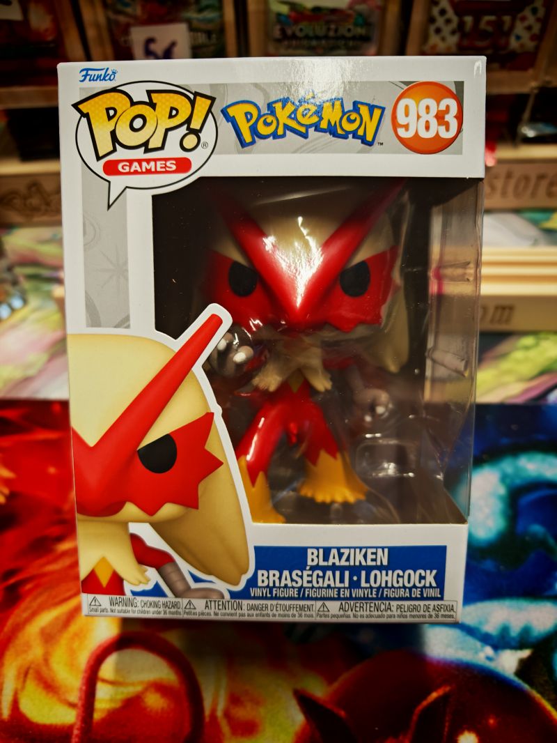 Funko pop blaziken Pokémon 983