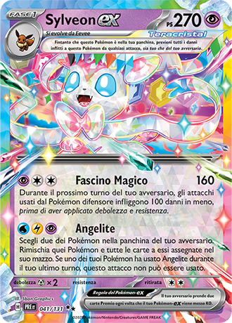 041-131 Sylveon ex (IT) – MINT