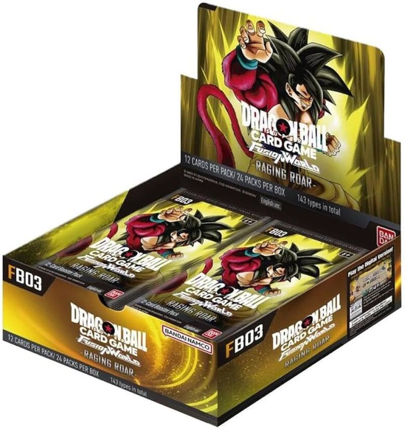 TCG FB03 Raging Roar Booster Box - 24 buste