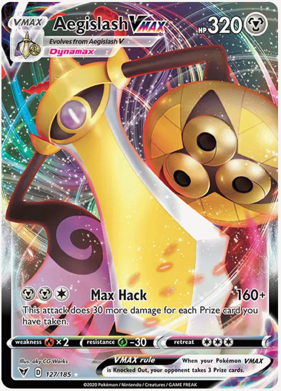 Aegislash VMAX - Vivid Voltage #127