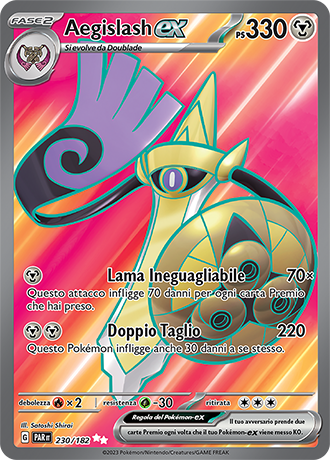 Aegislash ex - Paradosso temporale #230