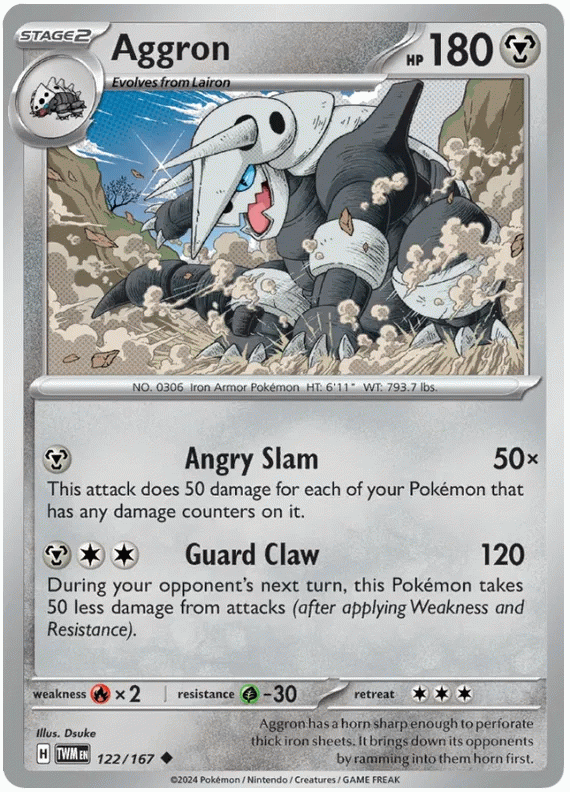 Aggron - Crepuscolo Mascherato #122