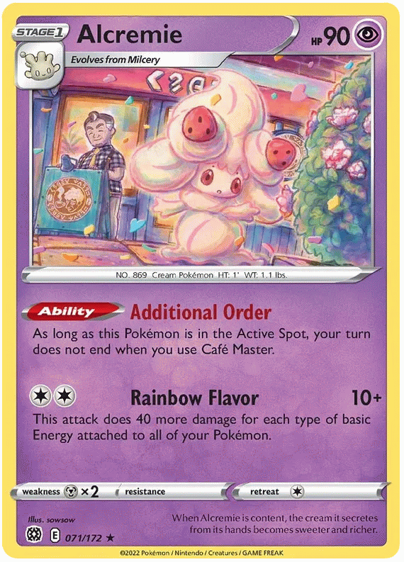 Alcremie - Brilliant Stars #71