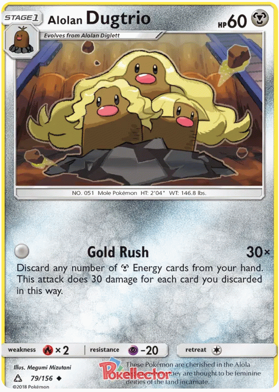 Alolan Dugtrio - Ultra Prism #79