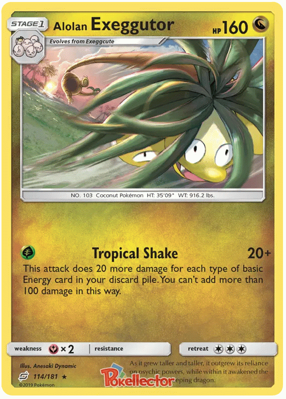 Alolan Exeggutor - Team Up #114