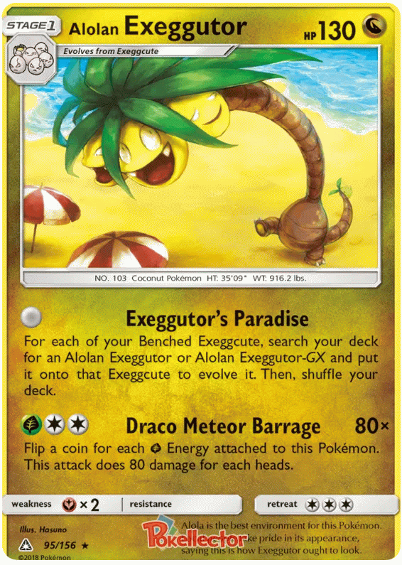 Alolan Exeggutor - Ultra Prism #95