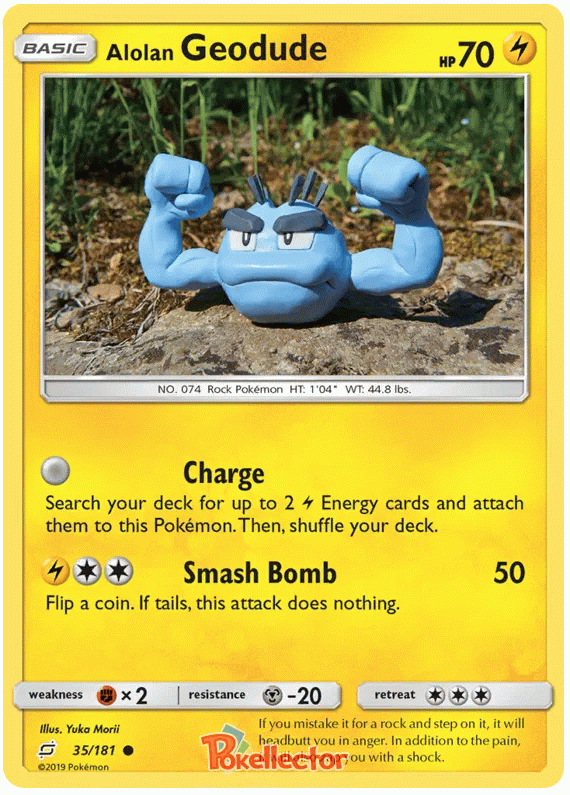 Alolan Geodude - Team Up #35