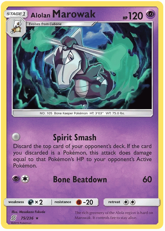 Alolan Marowak - Unified Minds #75