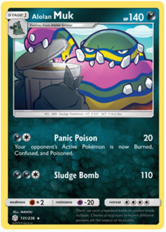 Alolan Muk - Cosmic Eclipse #131