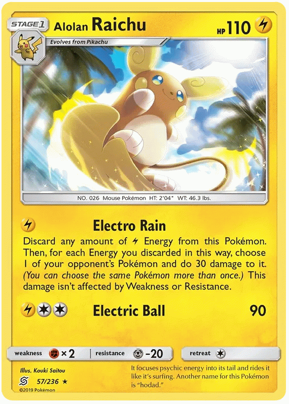 Alolan Raichu - Unified Minds #57