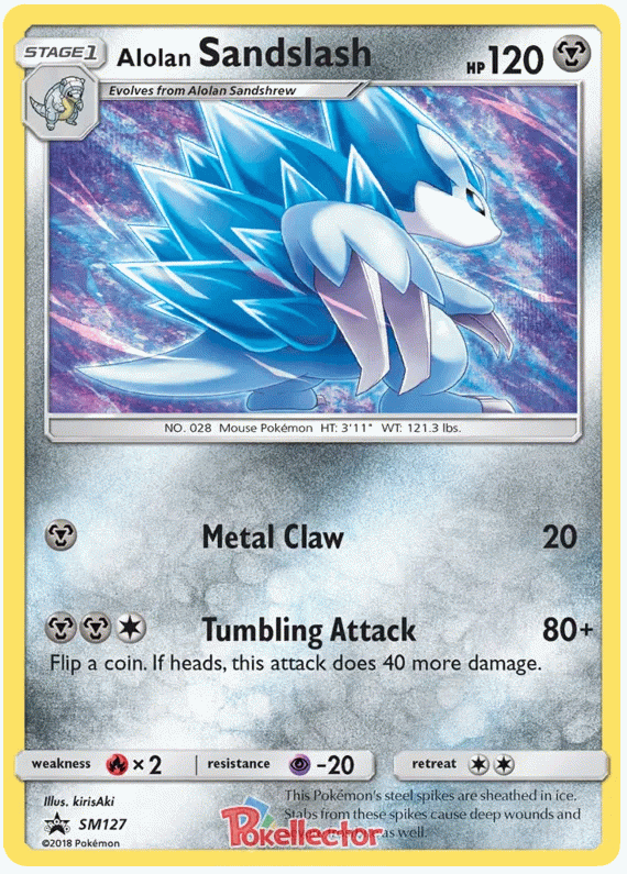 Alolan Sandslash - Sun & Moon Promos #127