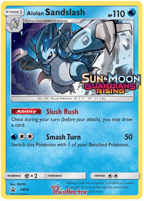 Alolan Sandslash - Sun & Moon Promos #18