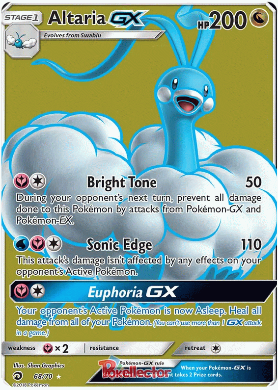 Altaria GX - Dragon Majesty #68