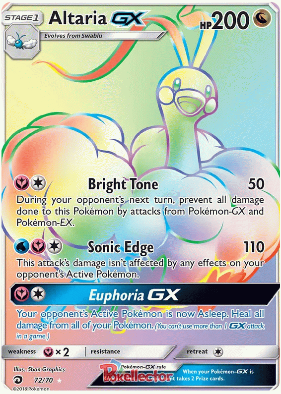 Altaria GX - Dragon Majesty #72