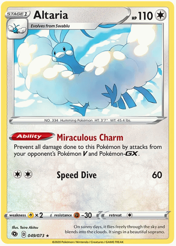 Altaria - Champion's Path #49