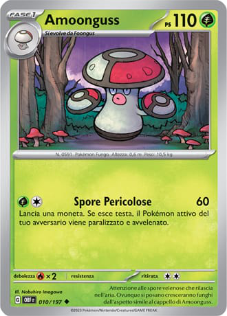 Amoonguss - Ossidiana Infuocata #10