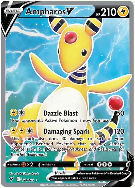 Ampharos V - Vivid Voltage #171