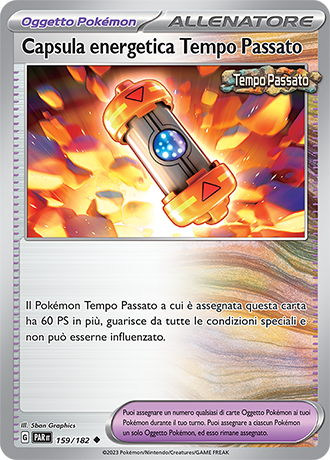 Ancient Booster Energy Capsule - Paradosso temporale #159