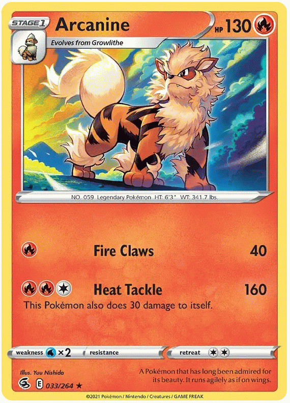 Arcanine - Fusion Strike #33