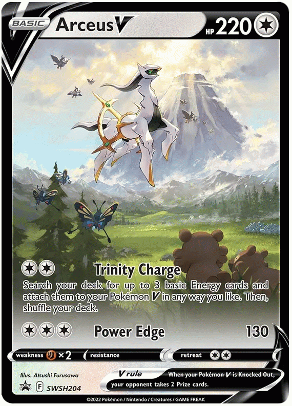 Arceus V - Sword & Shield Promos #204