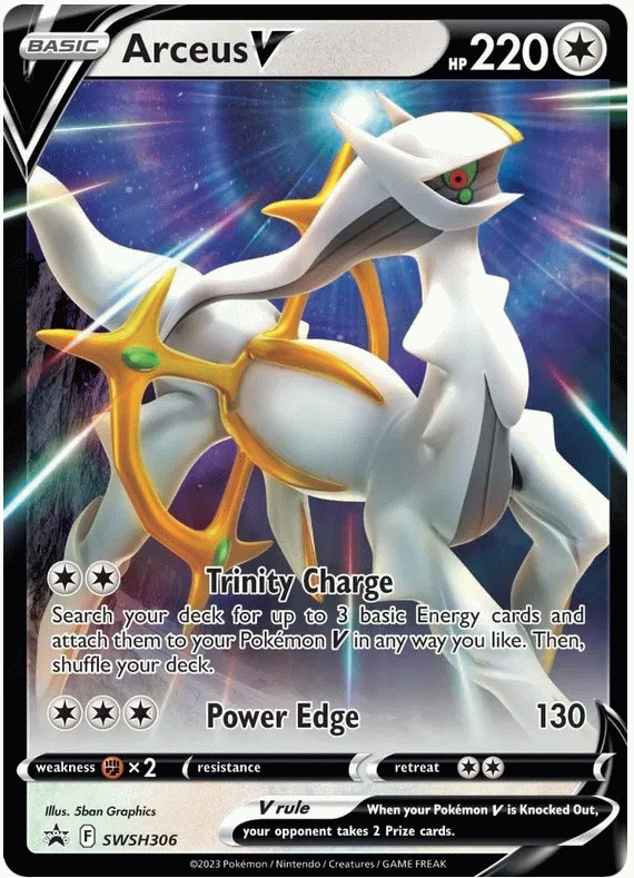 Arceus V - Sword & Shield Promos #306