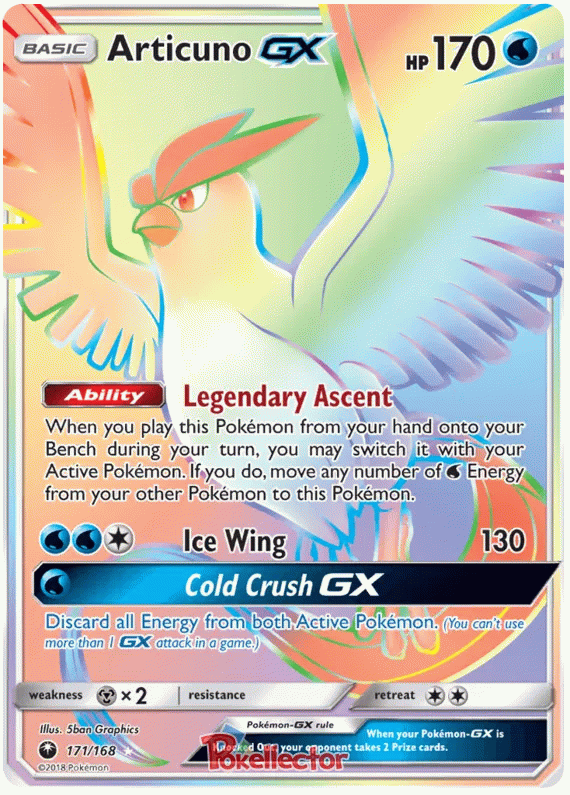 Articuno GX - Celestial Storm #171