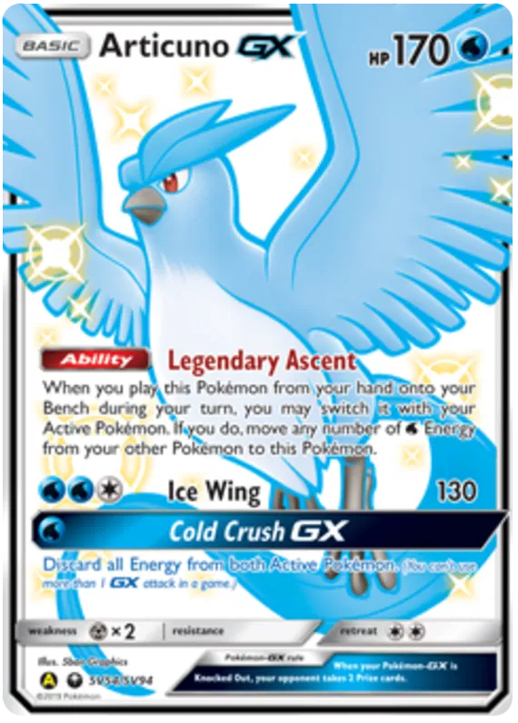 Articuno GX - Hidden Fates #54