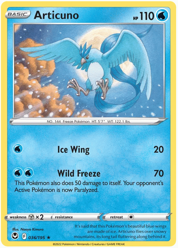 Articuno - Tempesta Argentata #36