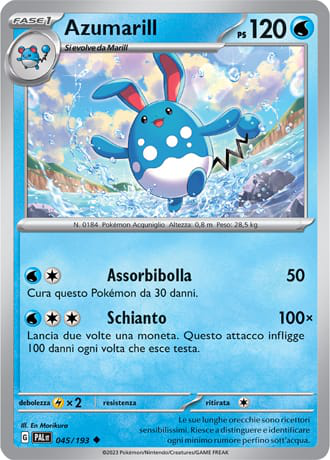 Azumarill - Evoluzioni A Paldea	 #45