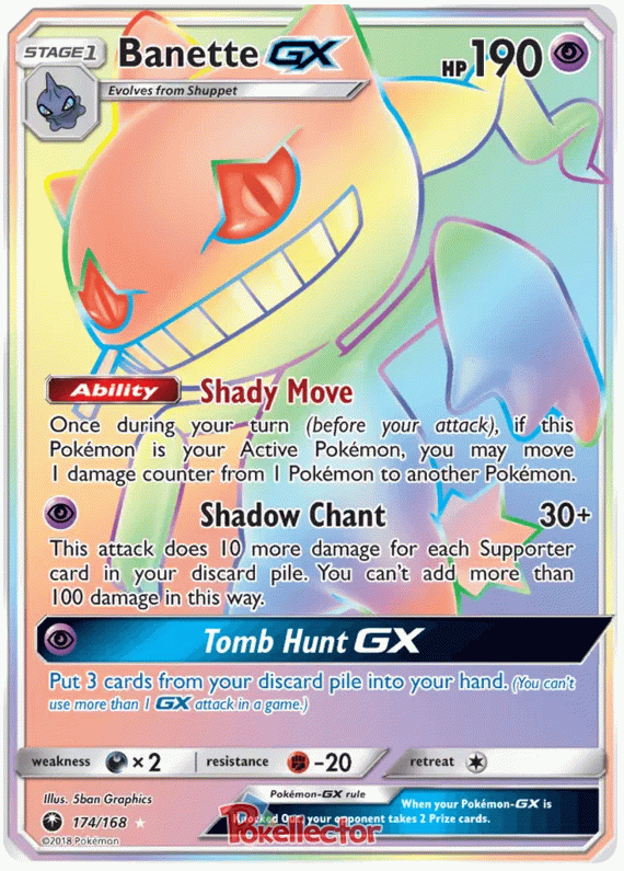 Banette GX - Celestial Storm #174