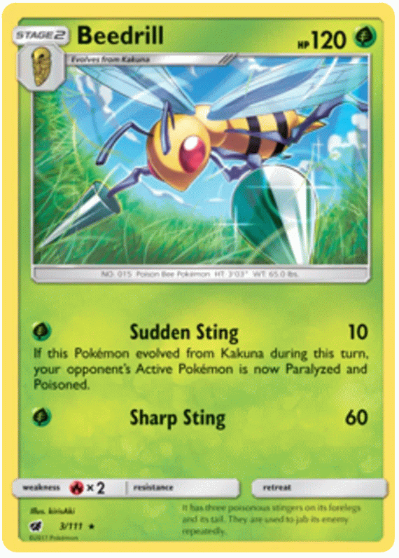 Beedrill - Crimson Invasion #3