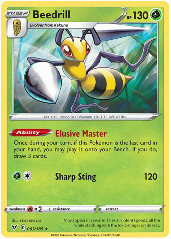 Beedrill - Vivid Voltage #3