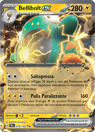 Bellibolt ex - Evoluzioni A Paldea	 #79