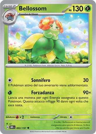 Bellossom - Ossidiana Infuocata #3