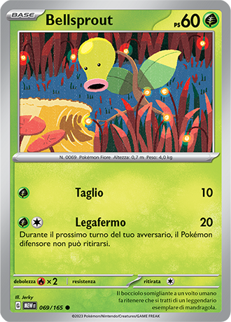 Bellsprout - Scarlatto & Violetto - 151 #69