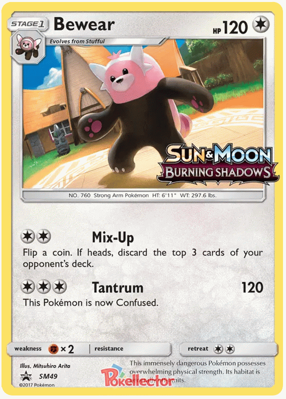 Bewear - Sun & Moon Promos #49