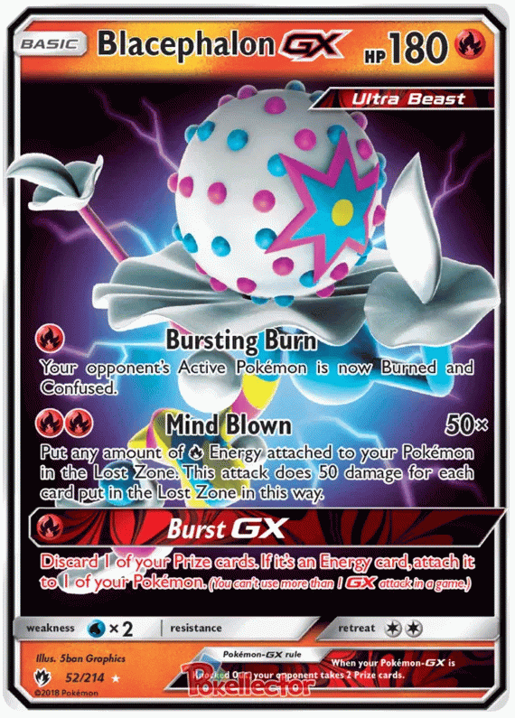 Blacephalon GX - Lost Thunder #52