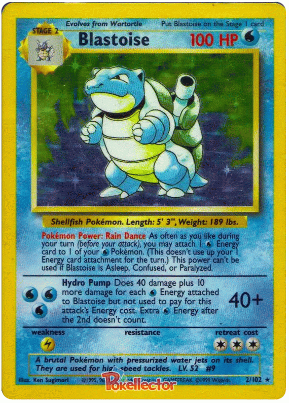 Blastoise - Base Set #2