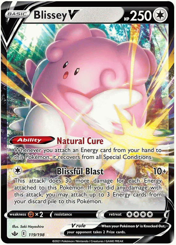 Blissey V - Chilling Reign #119