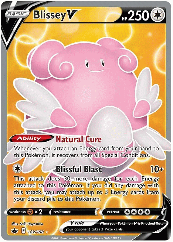 Blissey V - Chilling Reign #182