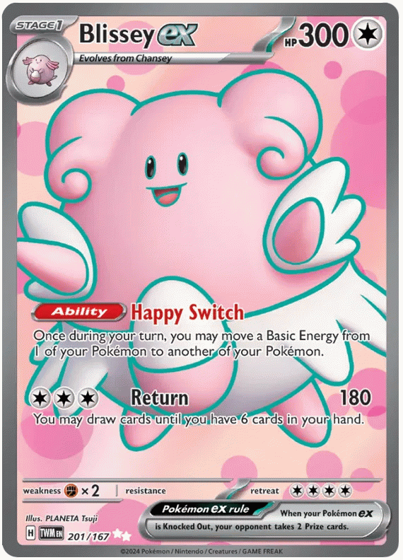 Blissey ex - Crepuscolo Mascherato #201