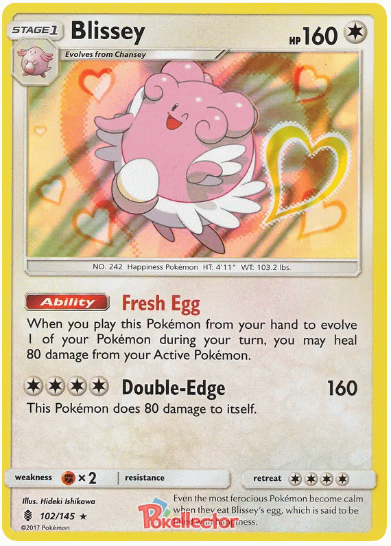 Blissey - Guardians Rising #102