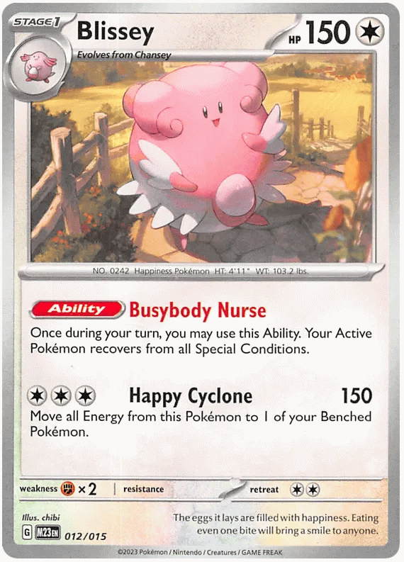 Blissey - McDonald's Match Battle 2023 #12