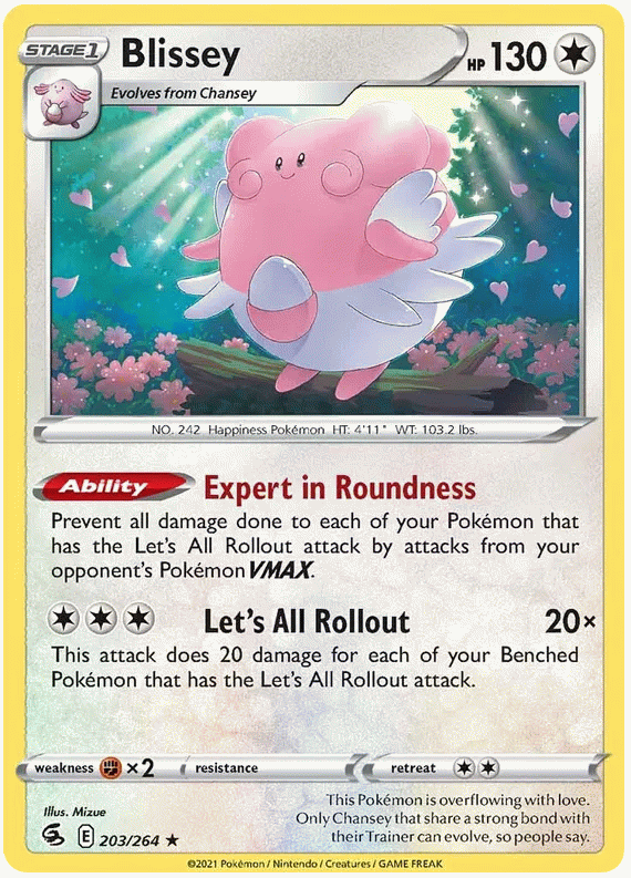 Blissey - Fusion Strike #203