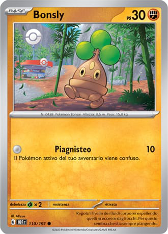 Bonsly - Ossidiana Infuocata #110