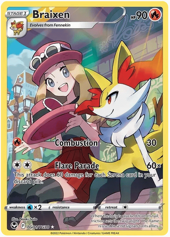 Braixen - Tempesta Argentata - Trainer Gallery #1